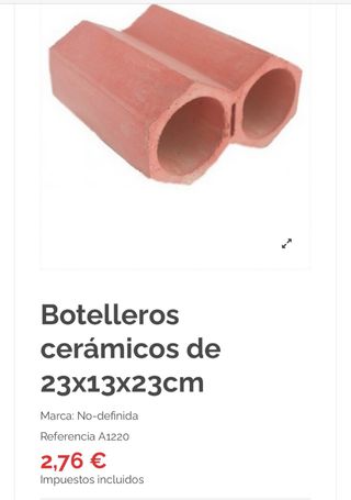 Botelleros barro