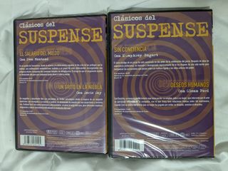 Clásicos del Suspense Películas Dvd cine colección