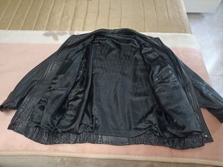 Cazadora de piel