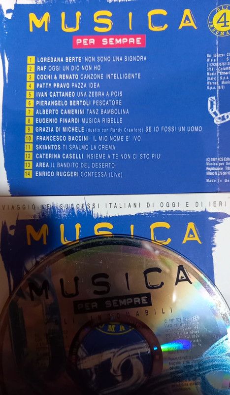 4 CD musica italiana