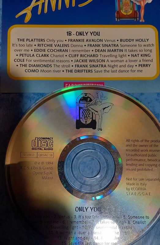 4 CD musica italiana