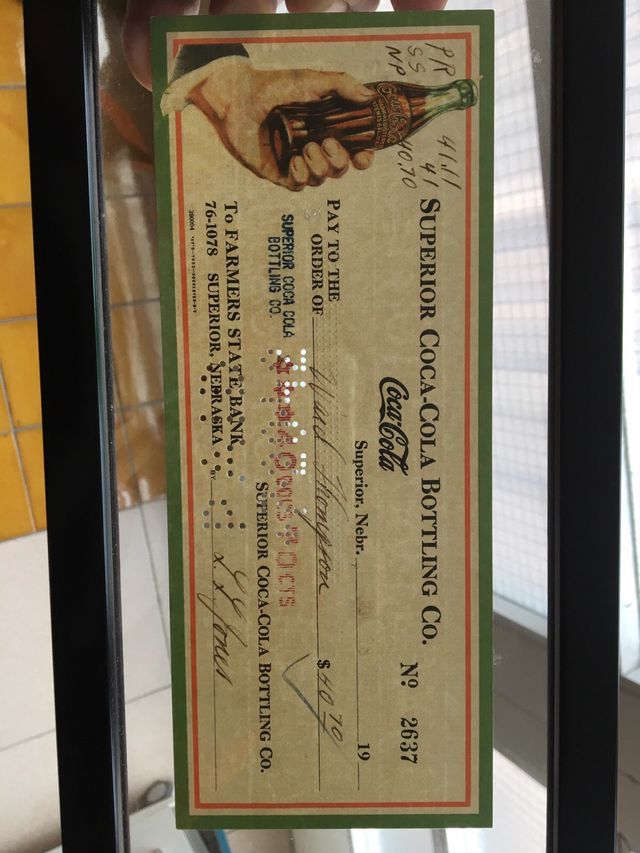 coca - cola boletin USA nebraska