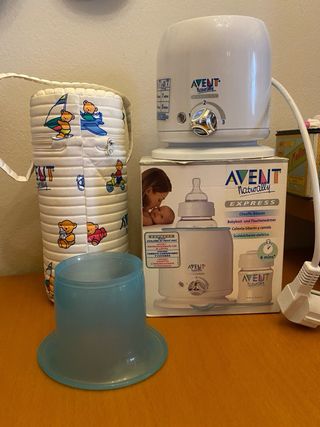 Scalda biberon + borsa termica AVENT Naturally