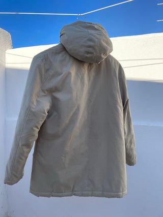 Chaquetón beige