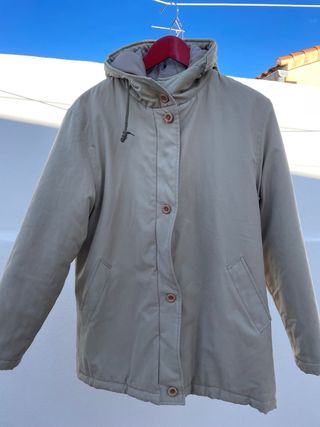Chaquetón beige