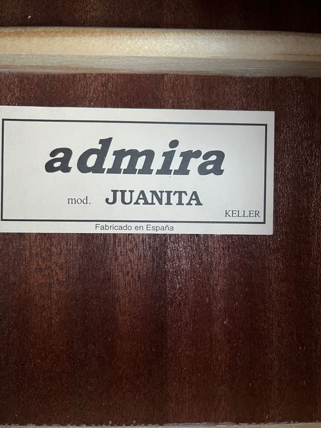 Guitarra Admira Juanita