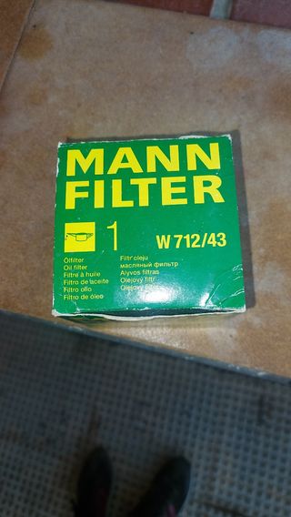 Filtro de aceite de  coche 