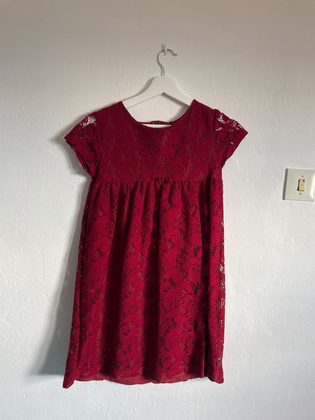Vestido rojo de Zara Kids