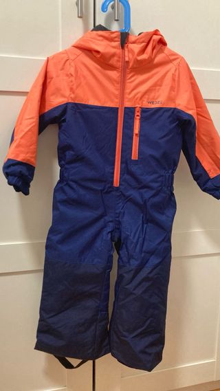 Mono niño nieve 3 años