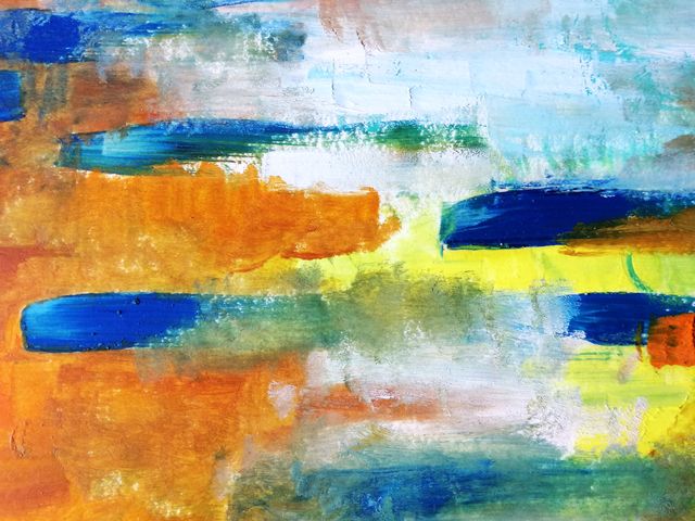 ‘Tramonto’, Quadro ad olio