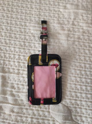 Set de viaje: portapasaporte & etiqueta