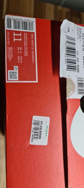 Zapatillas Casual Nike Waffle Trainer 2 negro T45