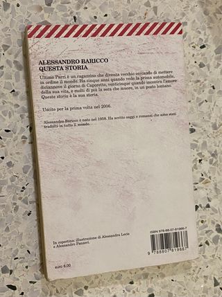 Libro “Questa storia”