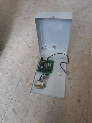 Panel Control Detección Incendio