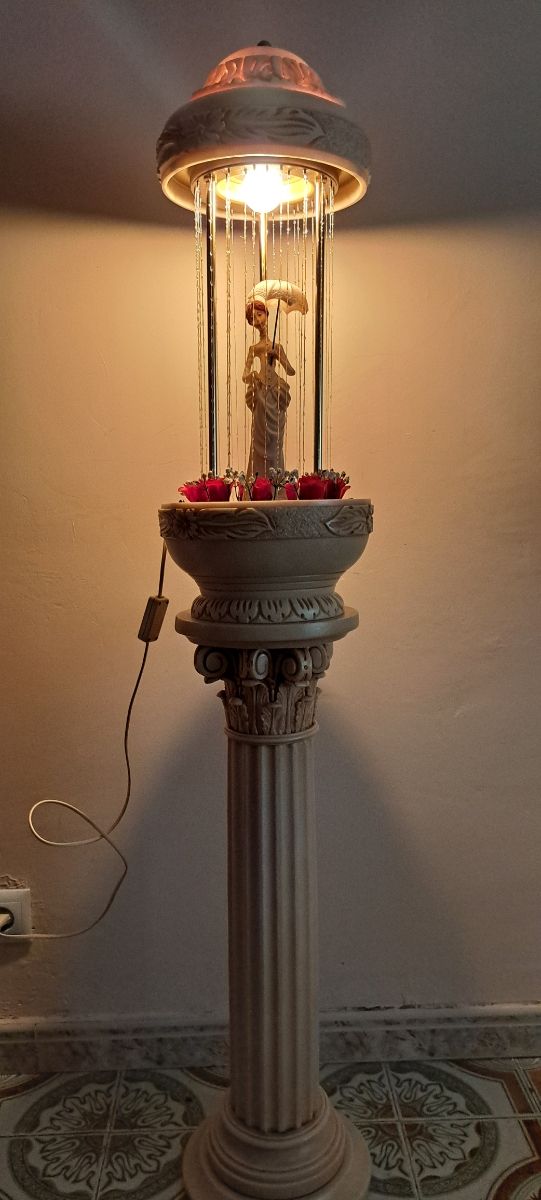 Lampara luz y lluvia