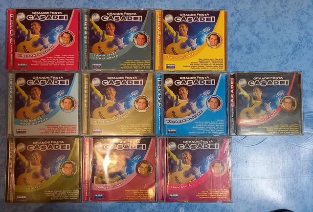 10 CD Raoul Casadei - grande festa Casadei
