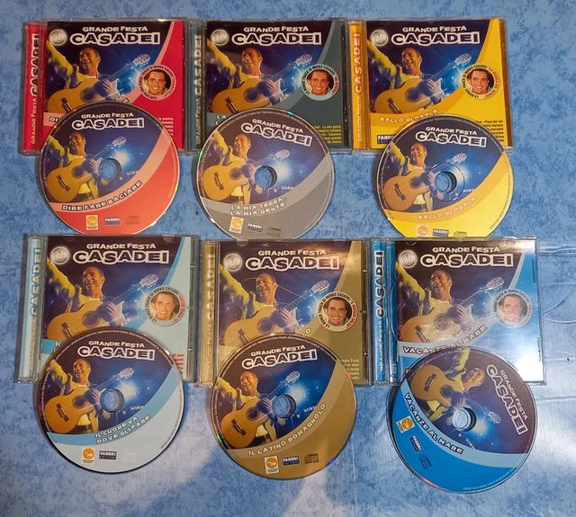 10 CD Raoul Casadei - grande festa Casadei