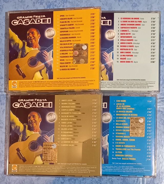 10 CD Raoul Casadei - grande festa Casadei