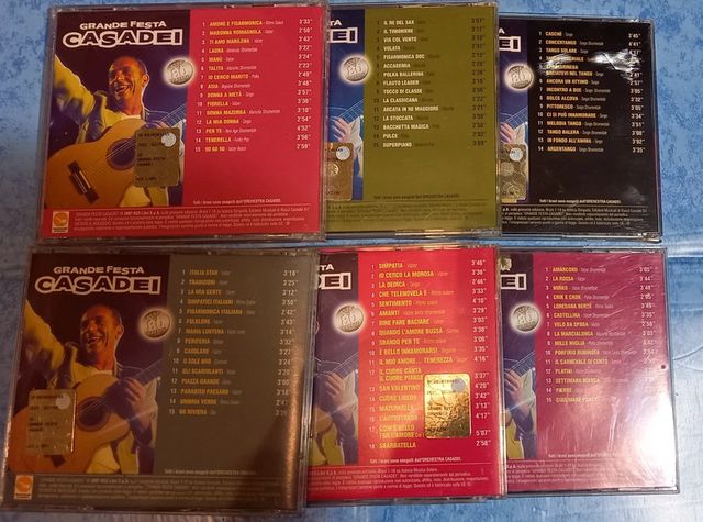 10 CD Raoul Casadei - grande festa Casadei