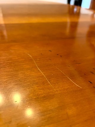 Mesa comedor extensible cerezo macizo