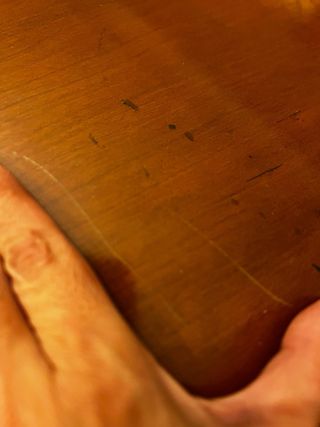 Mesa comedor extensible cerezo macizo