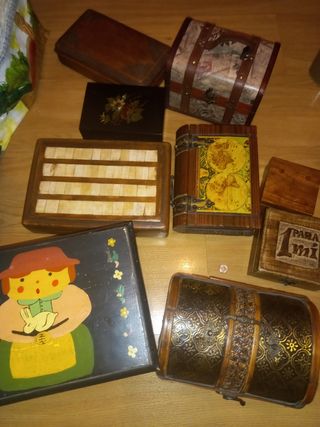 Cajas o joyeros