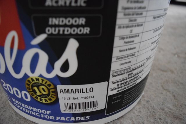 Pinay Rokiplas 2000  15l amarillo