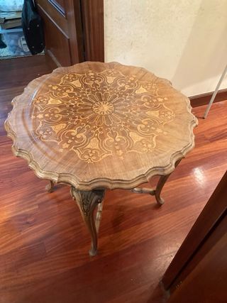 mesa auxiliar redonda