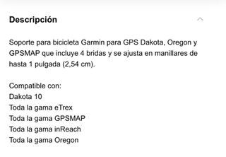 Soporte bici Garmin
