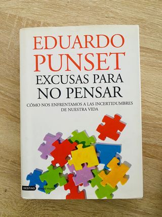 LIBRO "Excusas para no pensar"