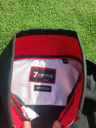 Camisa negra 7camicie