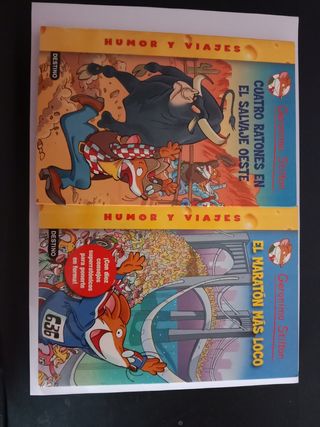 Pack libros Geronimo Stilton