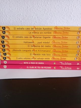 Pack libros Geronimo Stilton