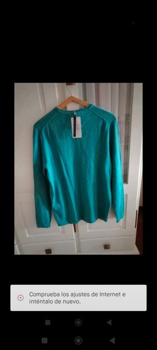 Jersey verde con coderas