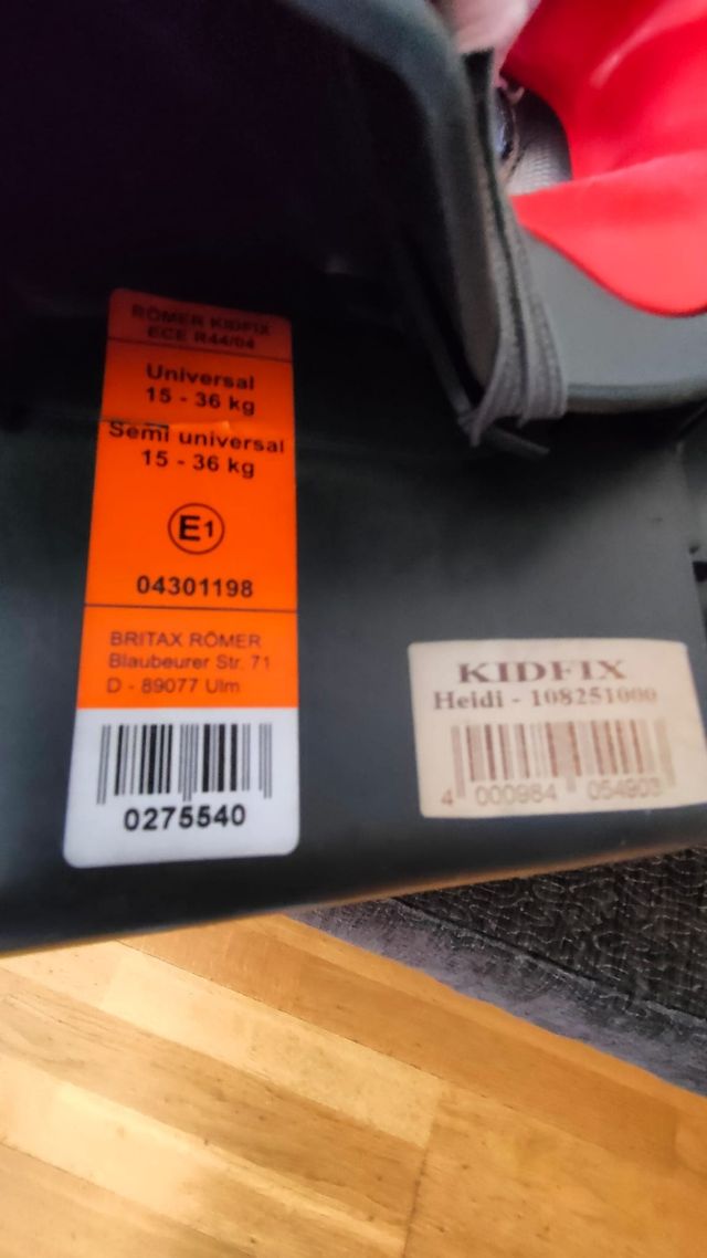Silla coche Kidfix
