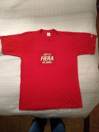 Feria de abril. La Fiera de abril camiseta algodón
