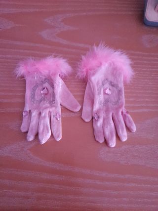 Guantes de princesa Disney 