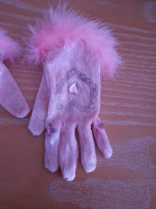 Guantes de princesa Disney 