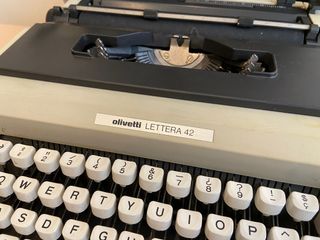 máquina de escribir 