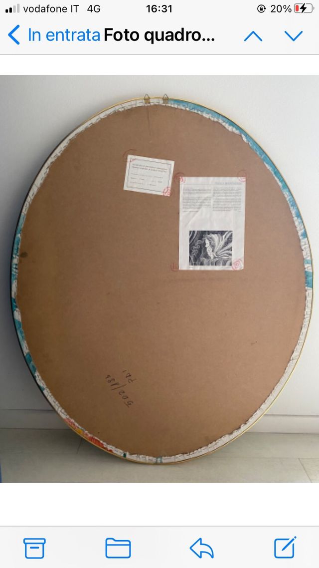 Quadro Dipinto su Tela