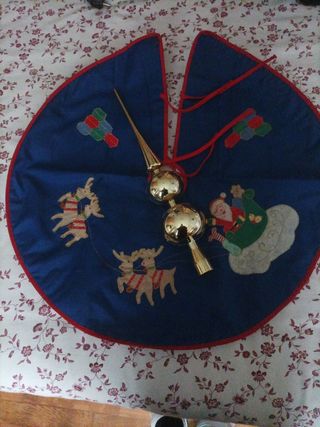 Tapete y pie de árbol NAVIDAD