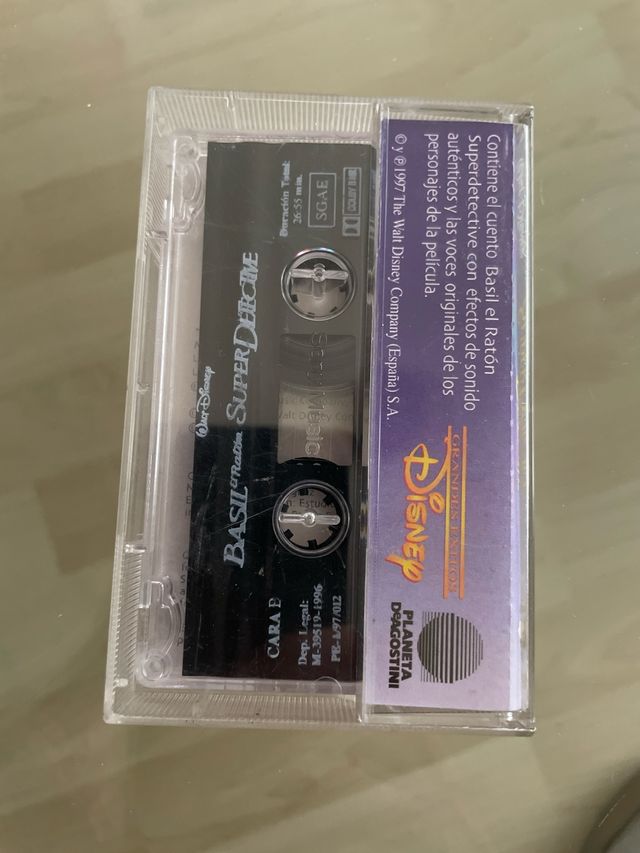 Cinta Cassette Basil El Ratón Superdetective