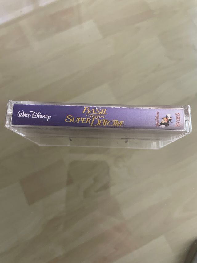 Cinta Cassette Basil El Ratón Superdetective