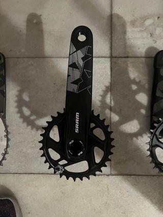 Bielas y plato Sram NX 175mm/34 dientes DUB nuevas