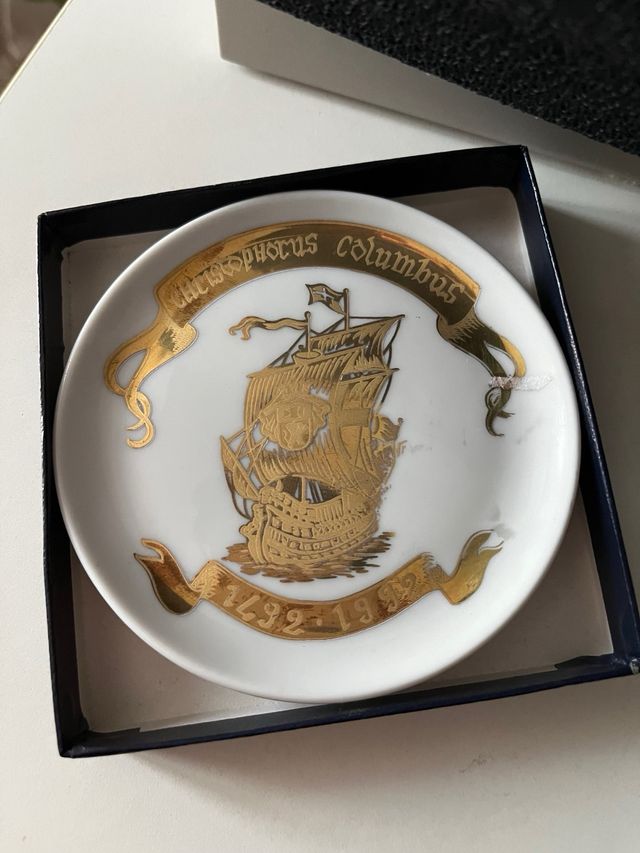 piattino Cristoforo Colombo