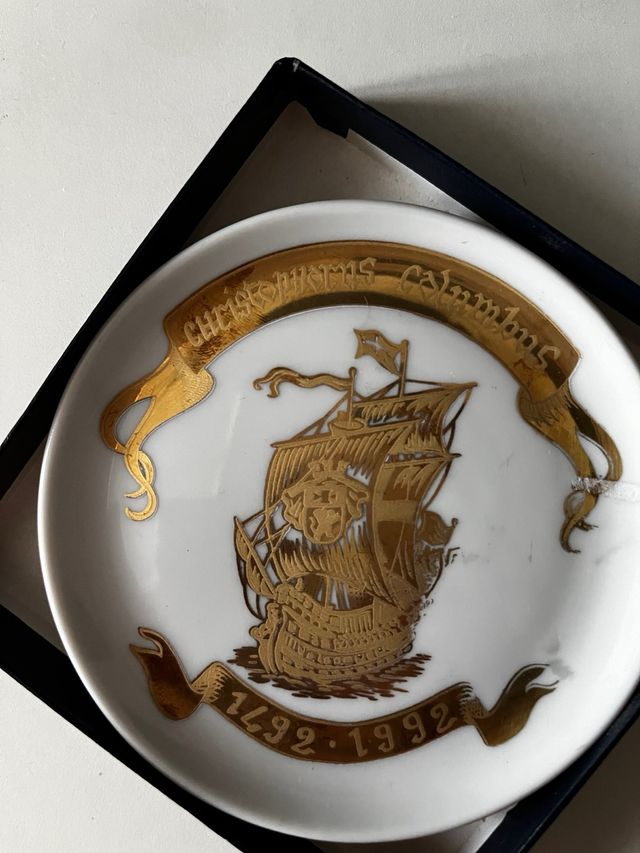 piattino Cristoforo Colombo