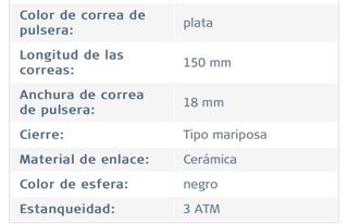 Reloj mujer Bering Ceramic