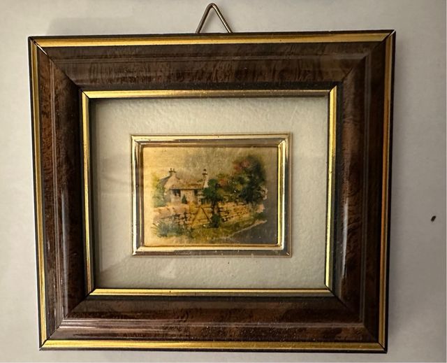 Nr10 quadretti doppio su lamina dorata.