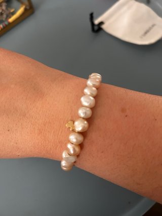 pulsera perlas tous