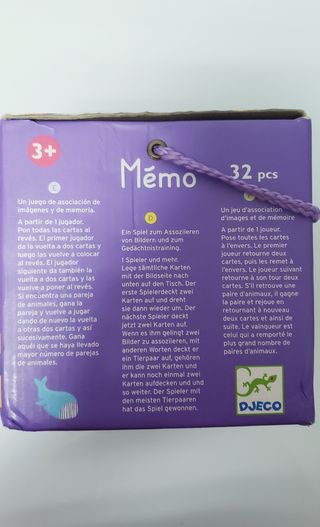 Jogo da memória (32 peças)